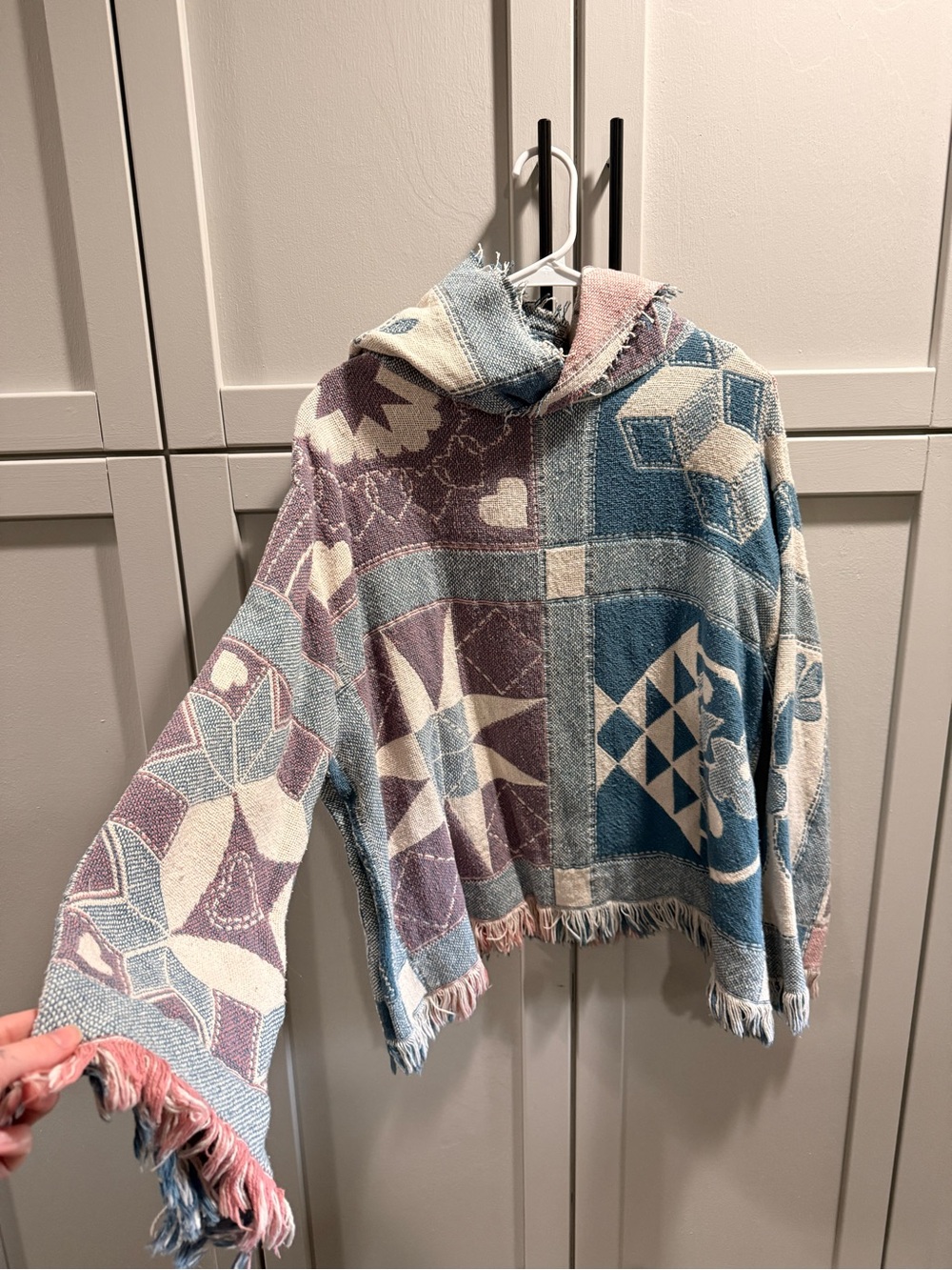 Hand Sewn Vintage Tapestry Hoodie!